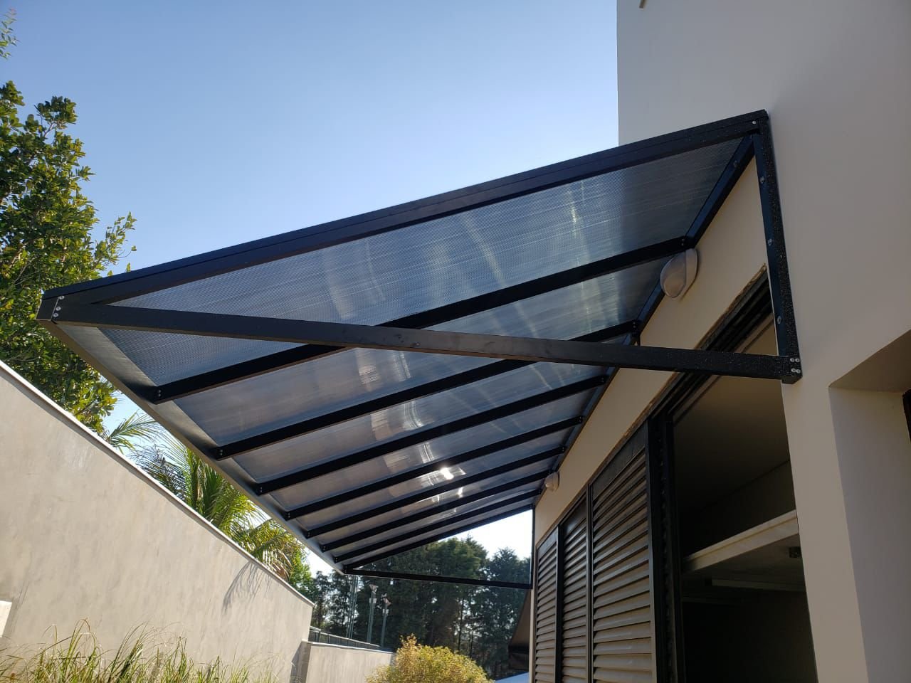 Cobertura residencial — Toldos Itália