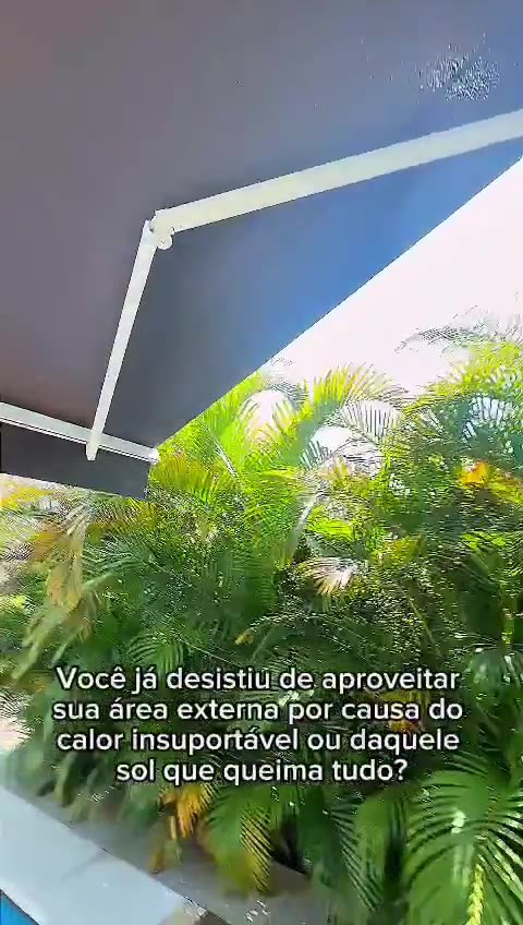 Toldo articulado motorizado